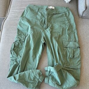 Abercrombie & Fitch Olive Cargo Pants